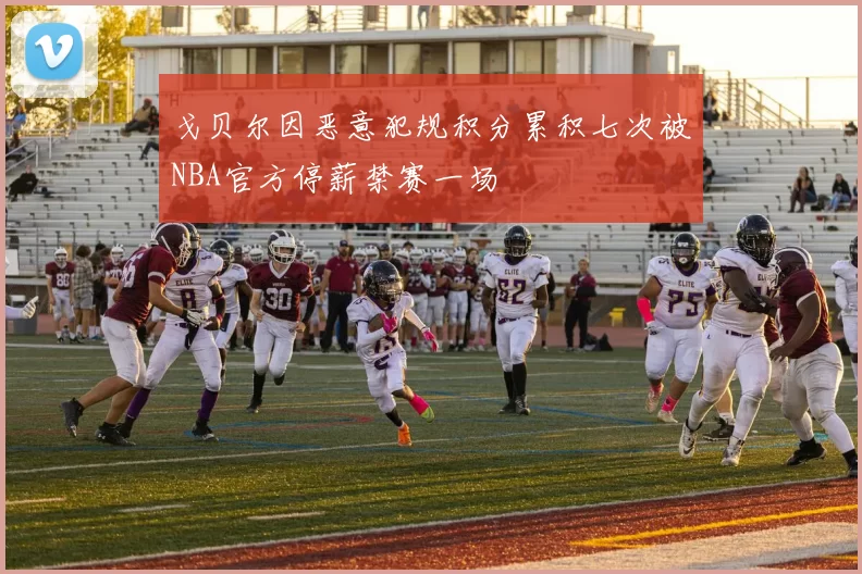 戈贝尔因恶意犯规积分累积七次被NBA官方停薪禁赛一场